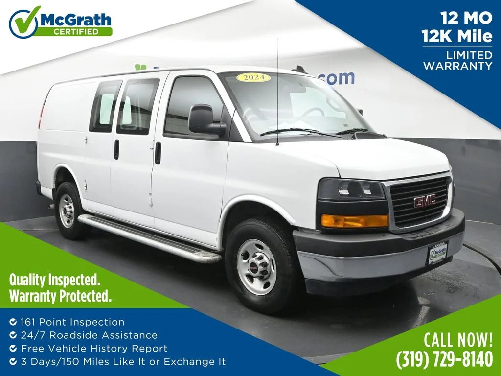 Used 2024 White GMC Work Van image 1