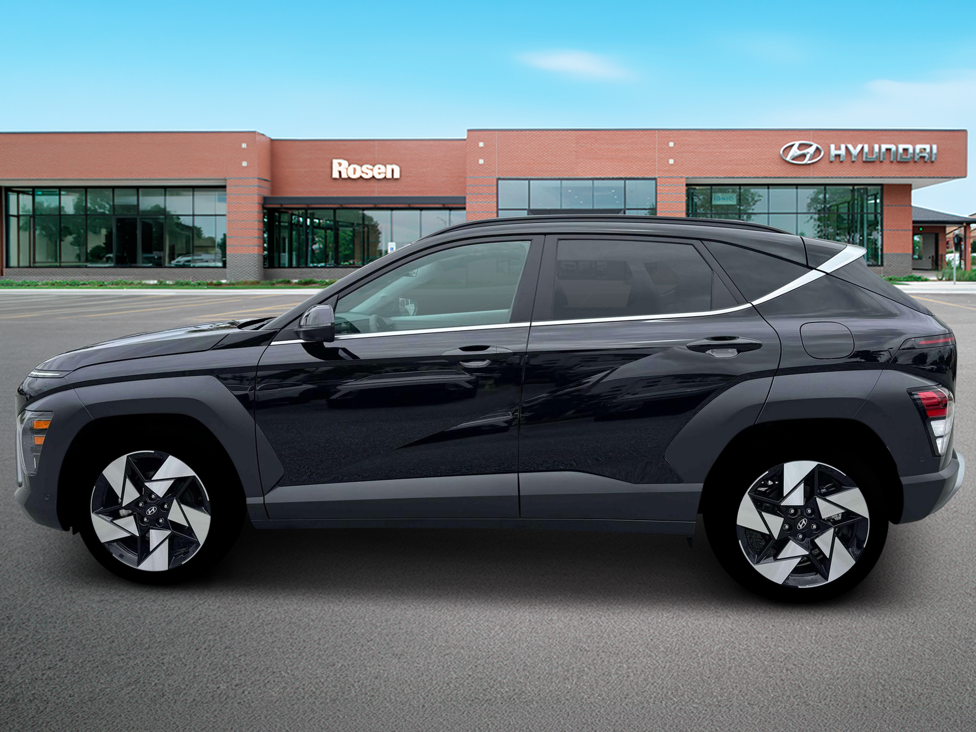 New 2026 Black Hyundai Limited FWD image 3