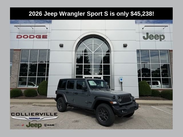 New 2026 Jeep Wrangler Sport S 4WD