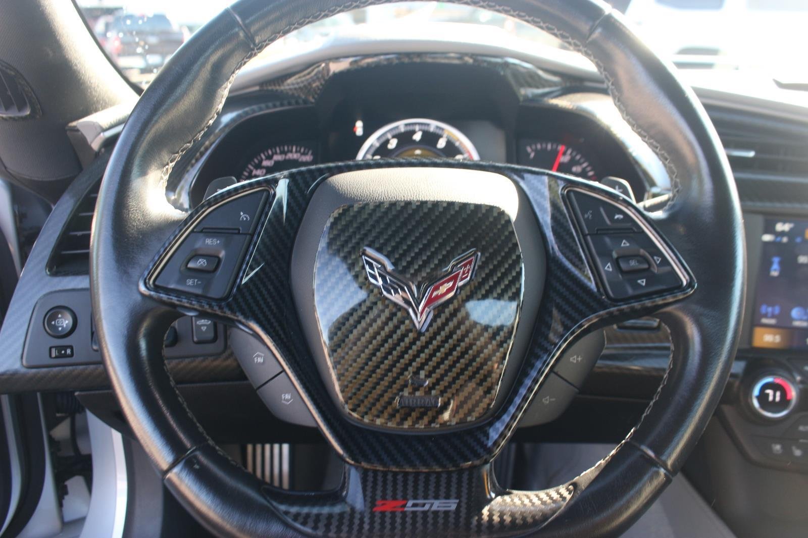 Used 2019 BLADE SILVER METALLIC Chevrolet Z06 2LZ image 19