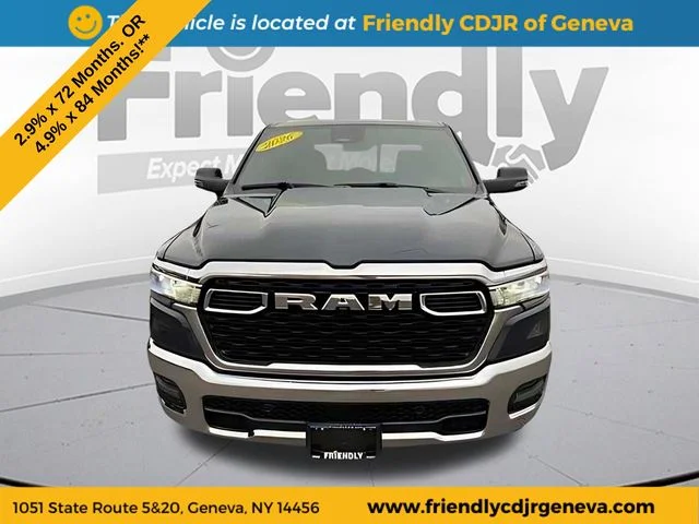 New 2026 Forged Blue Metallic Exterior Paint RAM Big Horn/Lone Star image 2