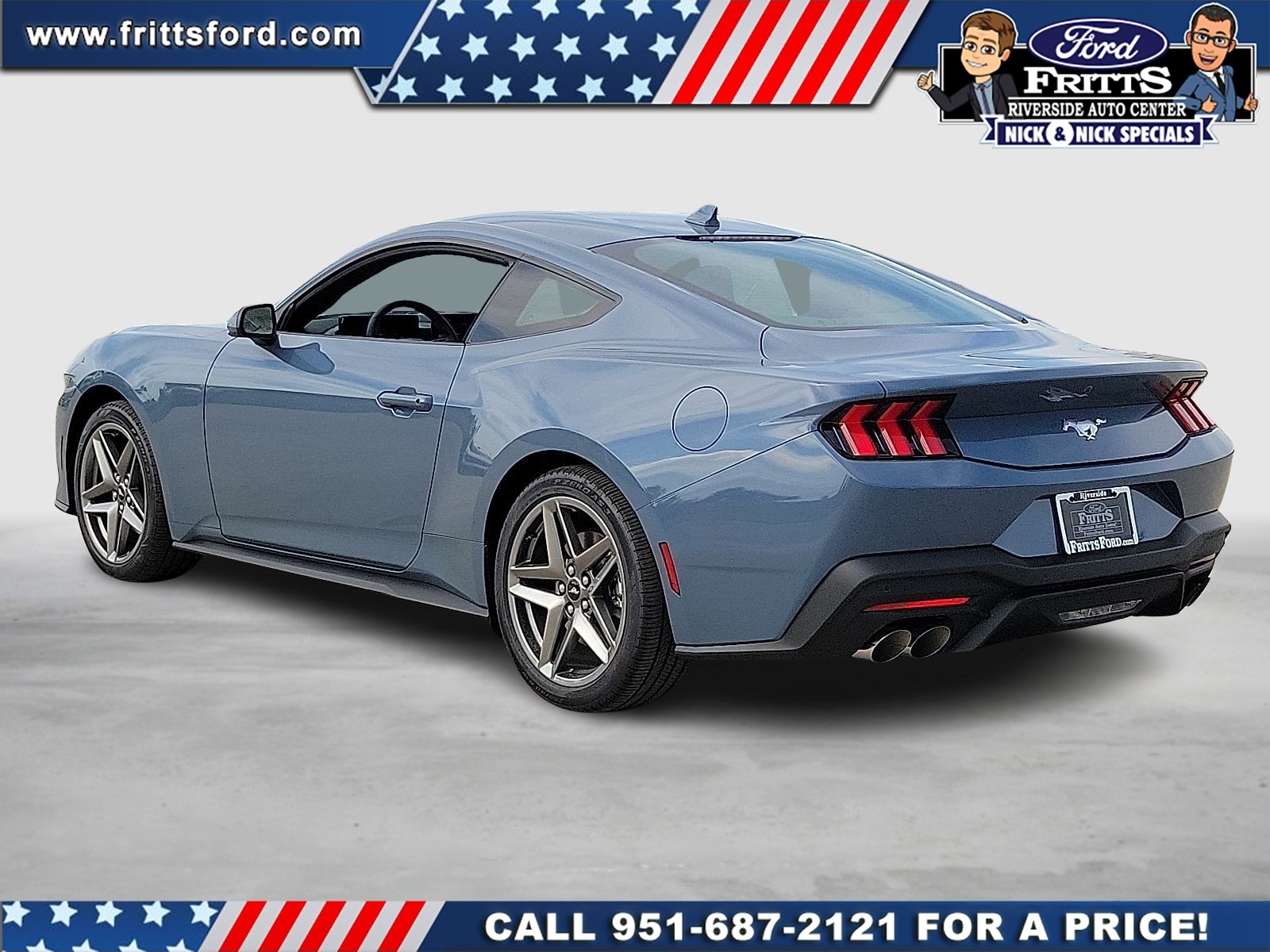 New 2026 Vapor Blue Metallic Ford EcoBoost® Fastback image 2