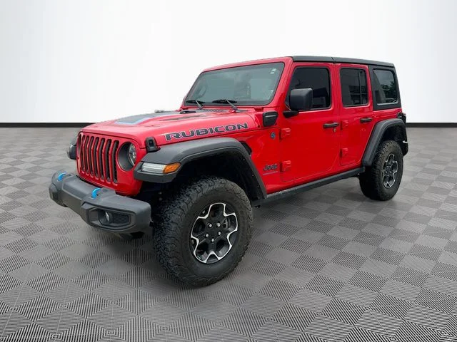 Used 2023 Red Jeep Rubicon 4xe image 3