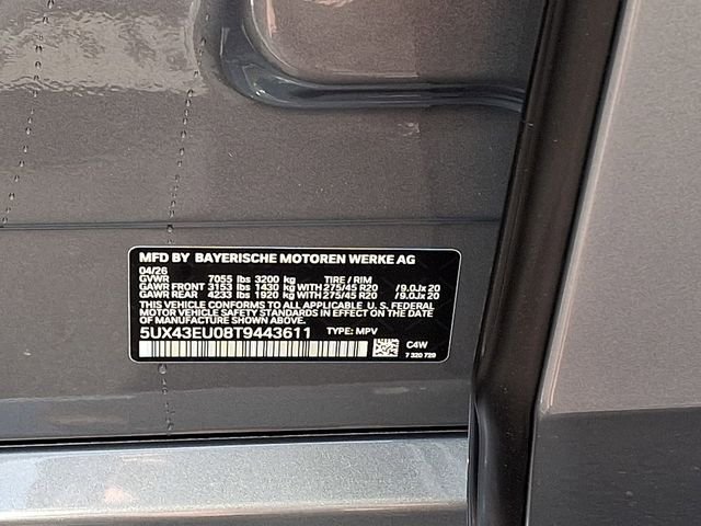 New 2026 Skyscraper Grey Metallic BMW xDrive50e image 20