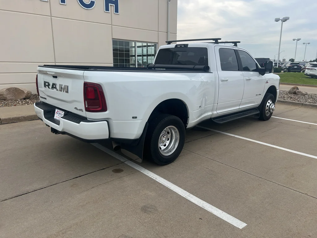 Used 2025 Bright White Clearcoat Ram Laramie image 9