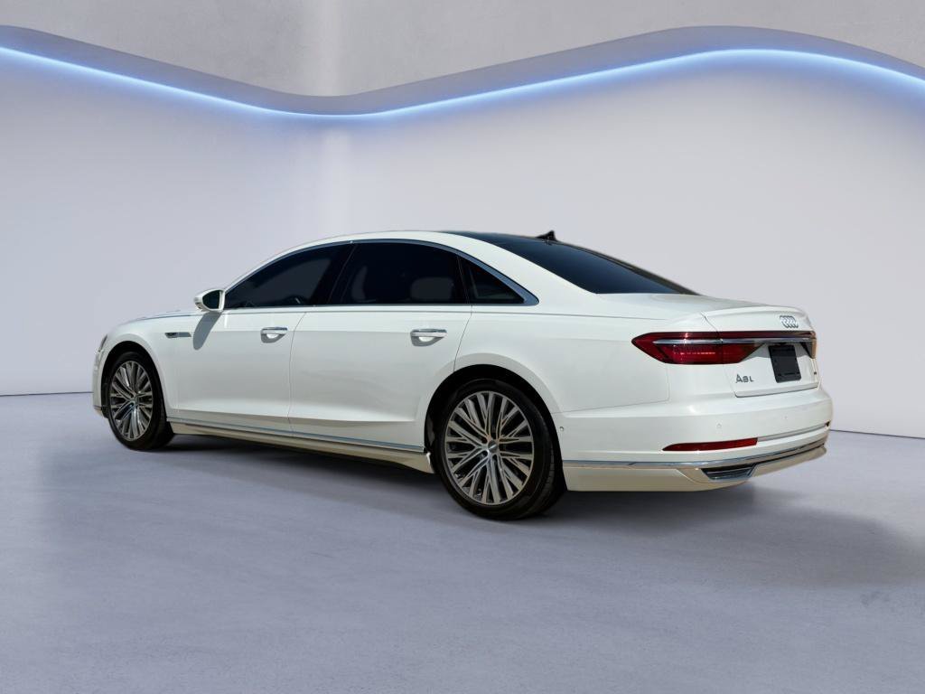 Used 2019 Glacier White Metallic Audi L 55 (Tiptronic) (No Longer Available Fo image 3