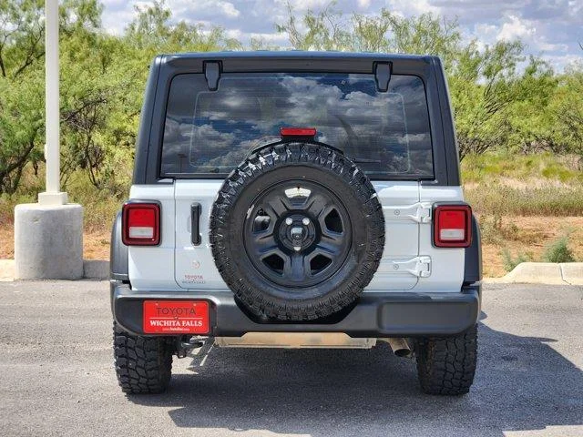 Used 2024 White Jeep Sport 4x4 image 6