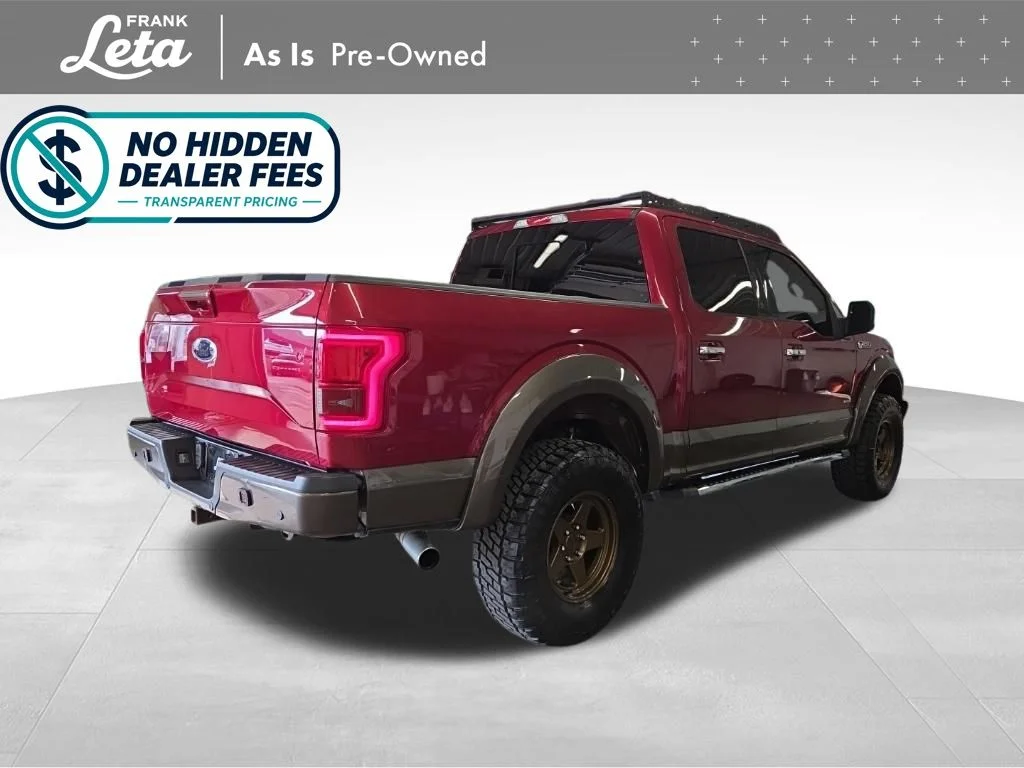 Used 2016 Red Ford Lariat image 7