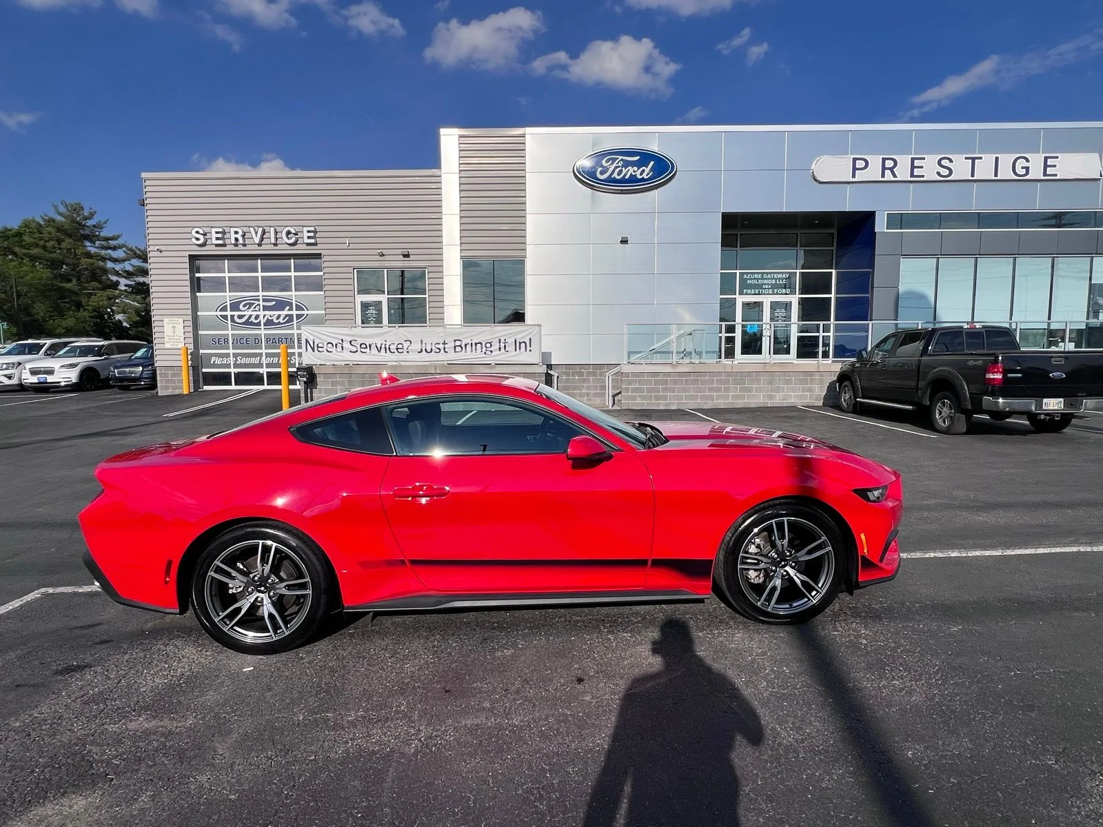 Used 2024 Red Ford EcoBoost image 9