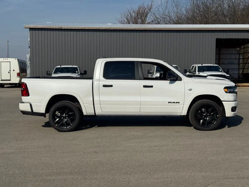 New 2026 Ivory White Tri-Coat Pearl-Coat Exterior Paint RAM Laramie image 2