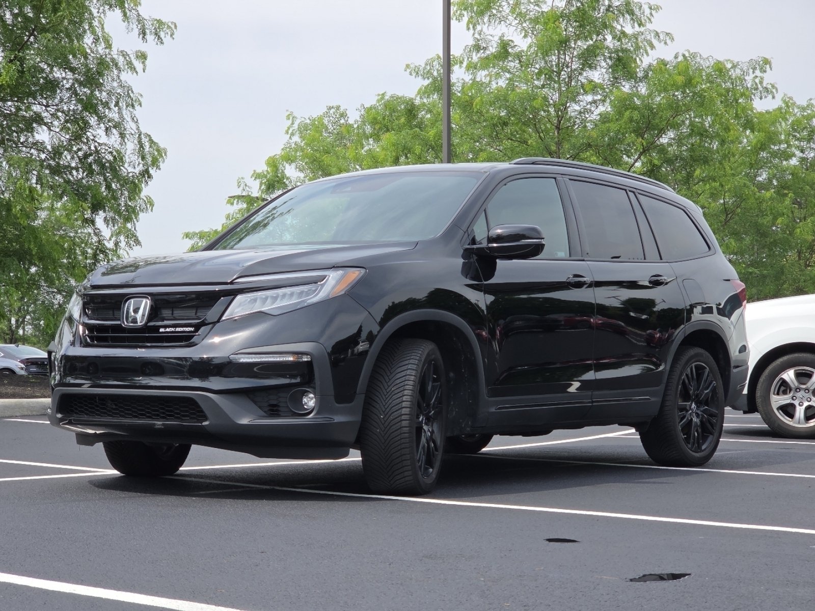 Certified Used 2021 Crystal Black Pearl Honda Black Edition image 23