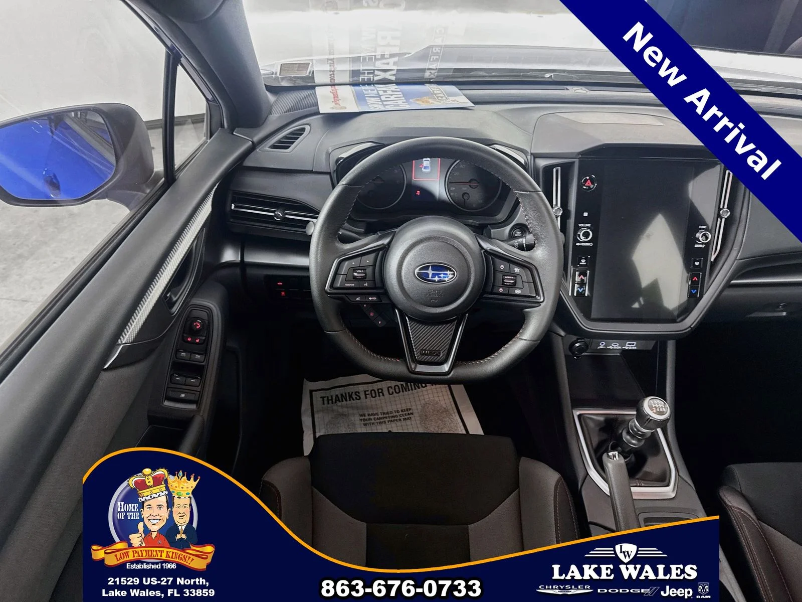 Certified Used 2024 Blue Subaru Base image 20