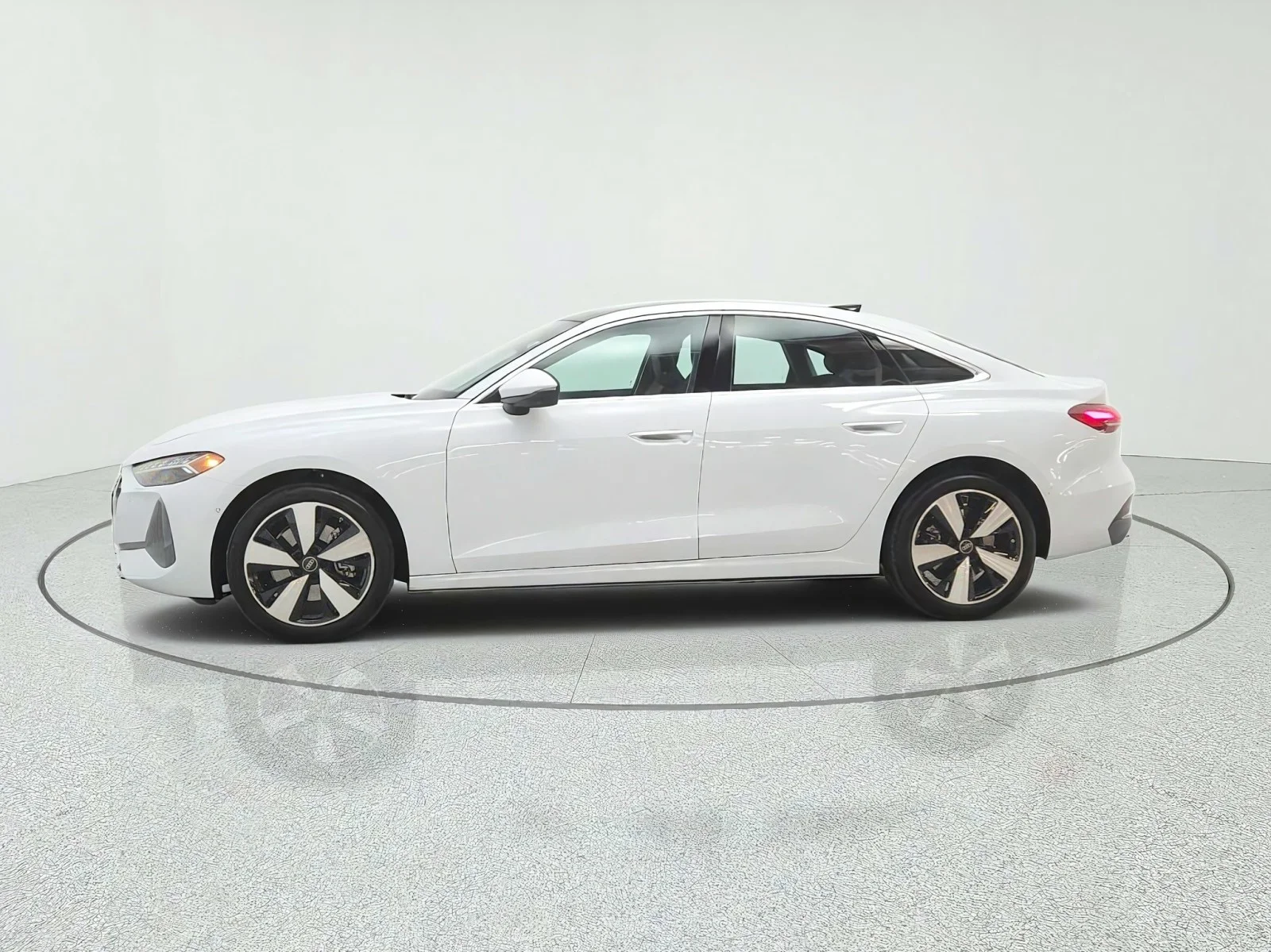 Used 2025 Glacier White Metallic Audi Premium Plus image 8