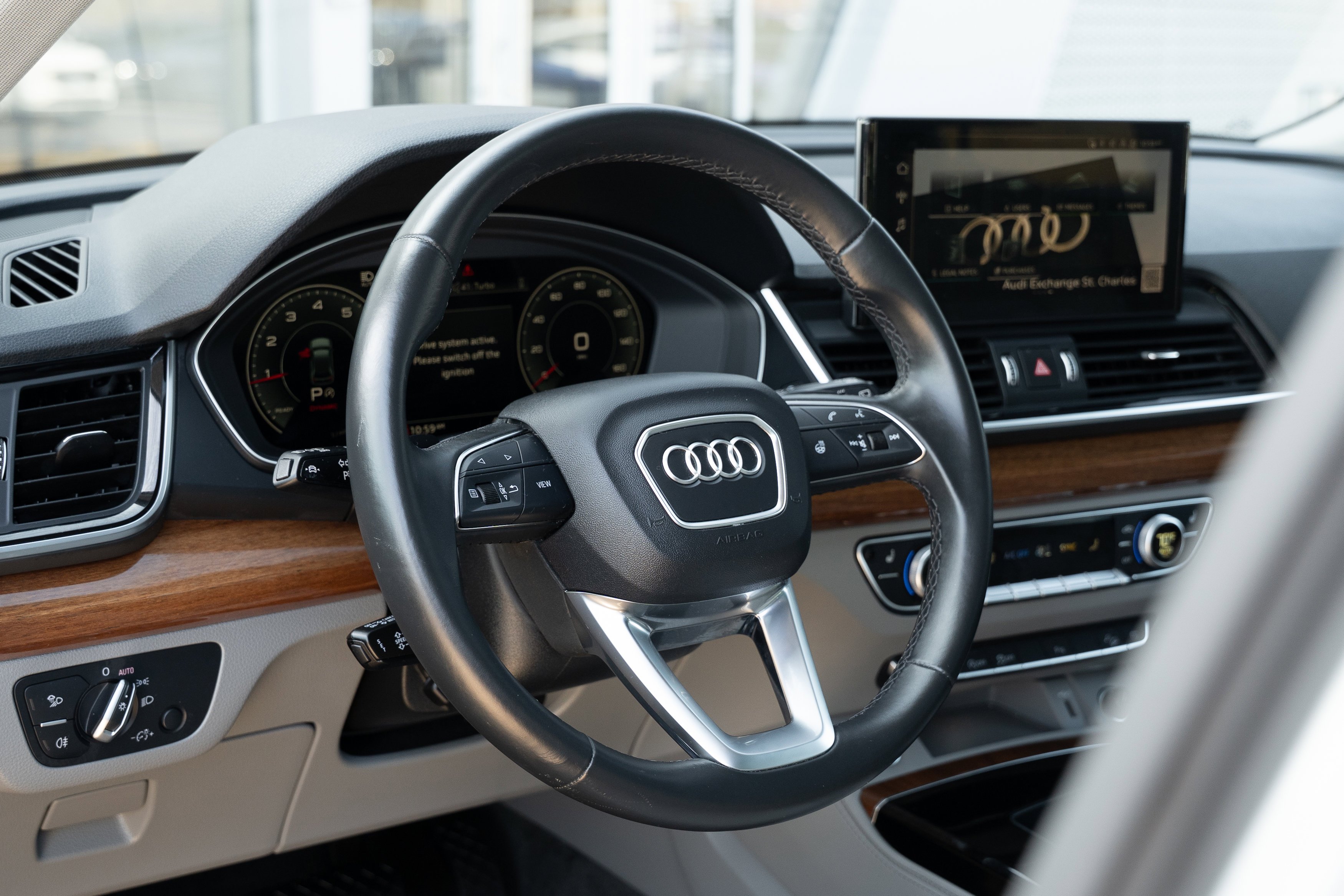 Certified Used 2023 Florett Silver Metallic Audi S line Premium Plus image 11