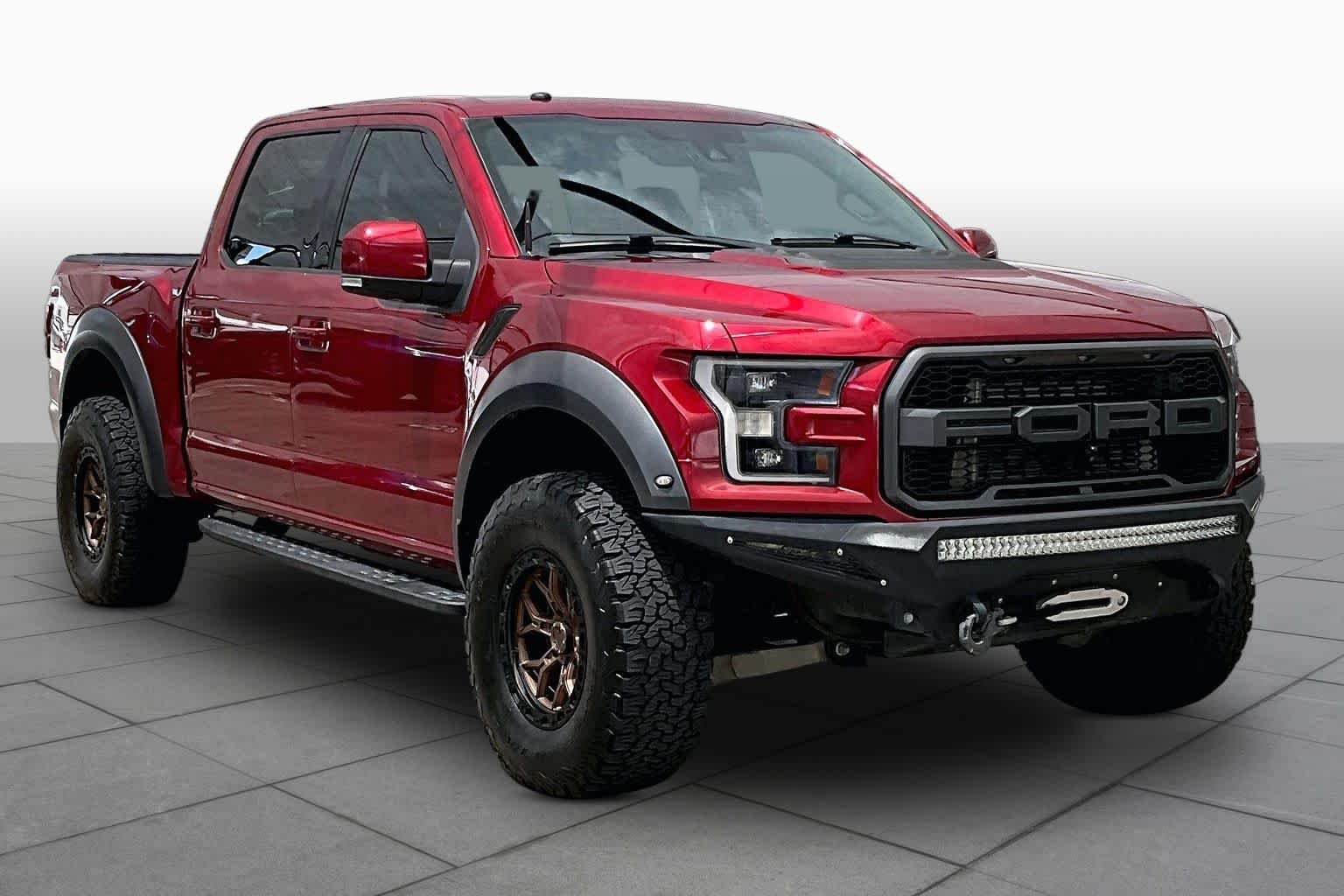 Used 2018 Ruby Red Metallic Tinted Clearcoat Ford Raptor image 3