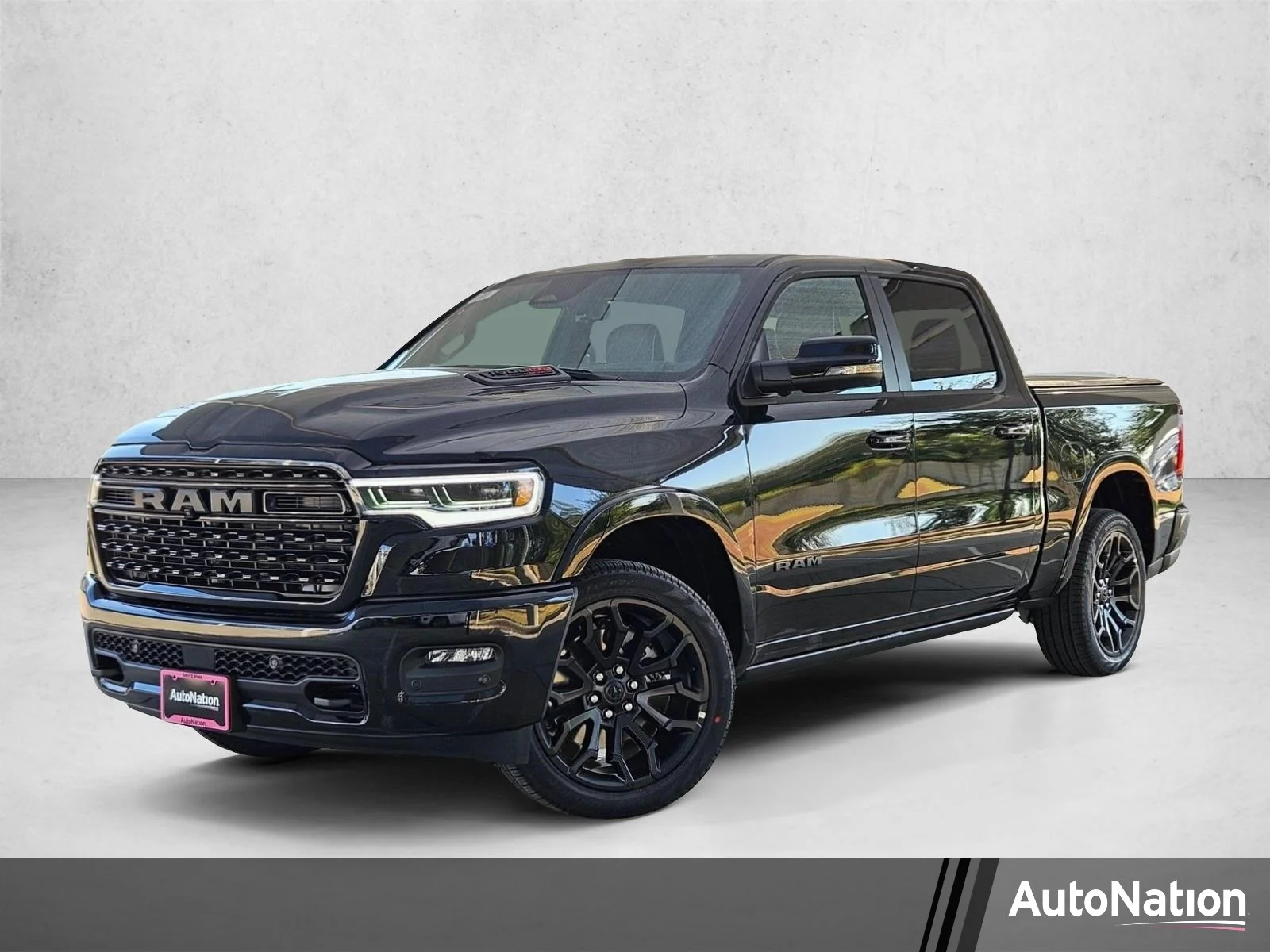 New 2027 Diamond Black Crystal Pearl-Coat Exterior Paint RAM Limited image 1