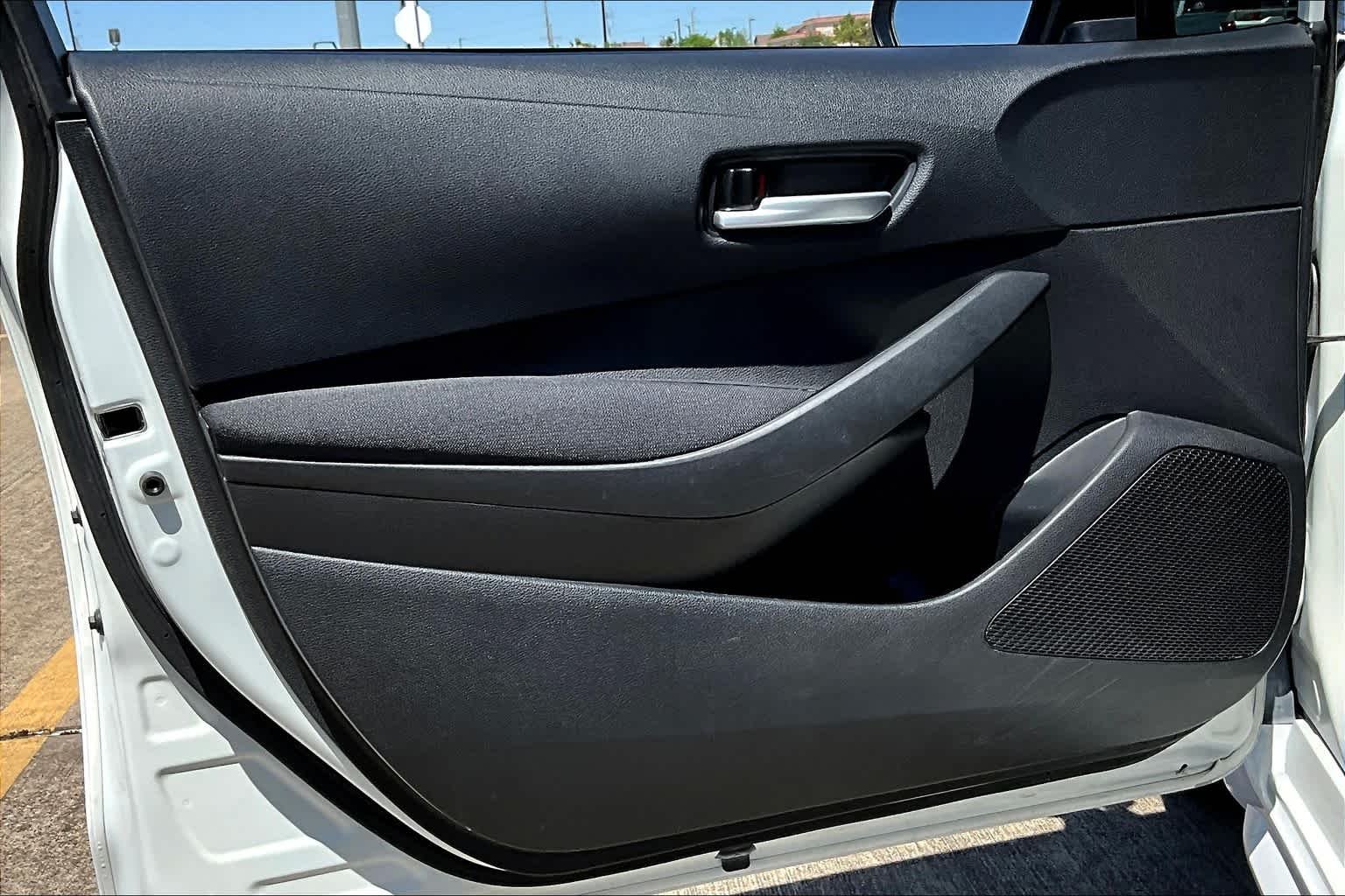 Used 2021 Super White Toyota LE image 22
