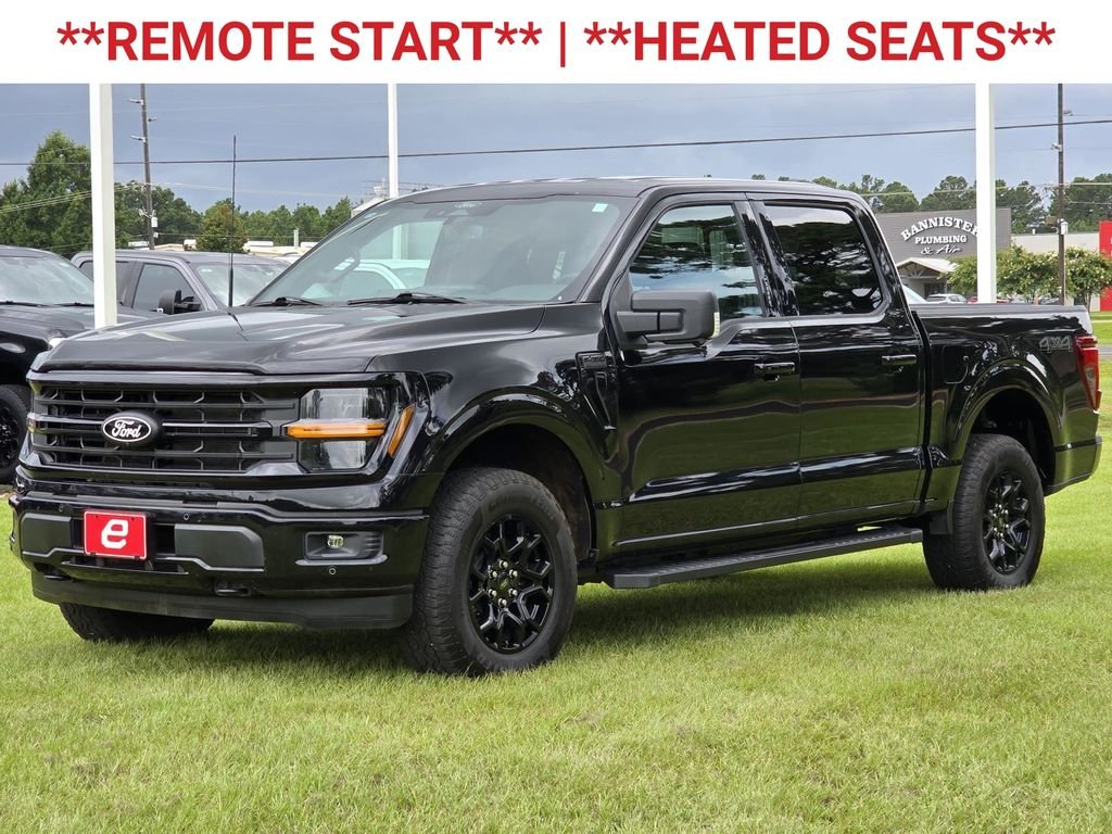 Used 2024 Agate Black Metallic Ford XLT image 3