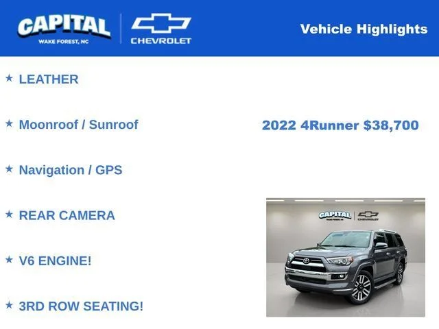 Used 2022 Gray Toyota Limited image 4