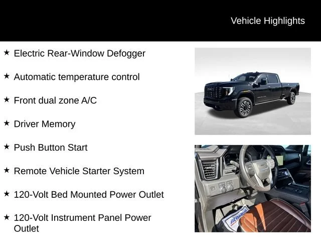 Certified Used 2025 Onyx Black GMC Denali Ultimate image 15