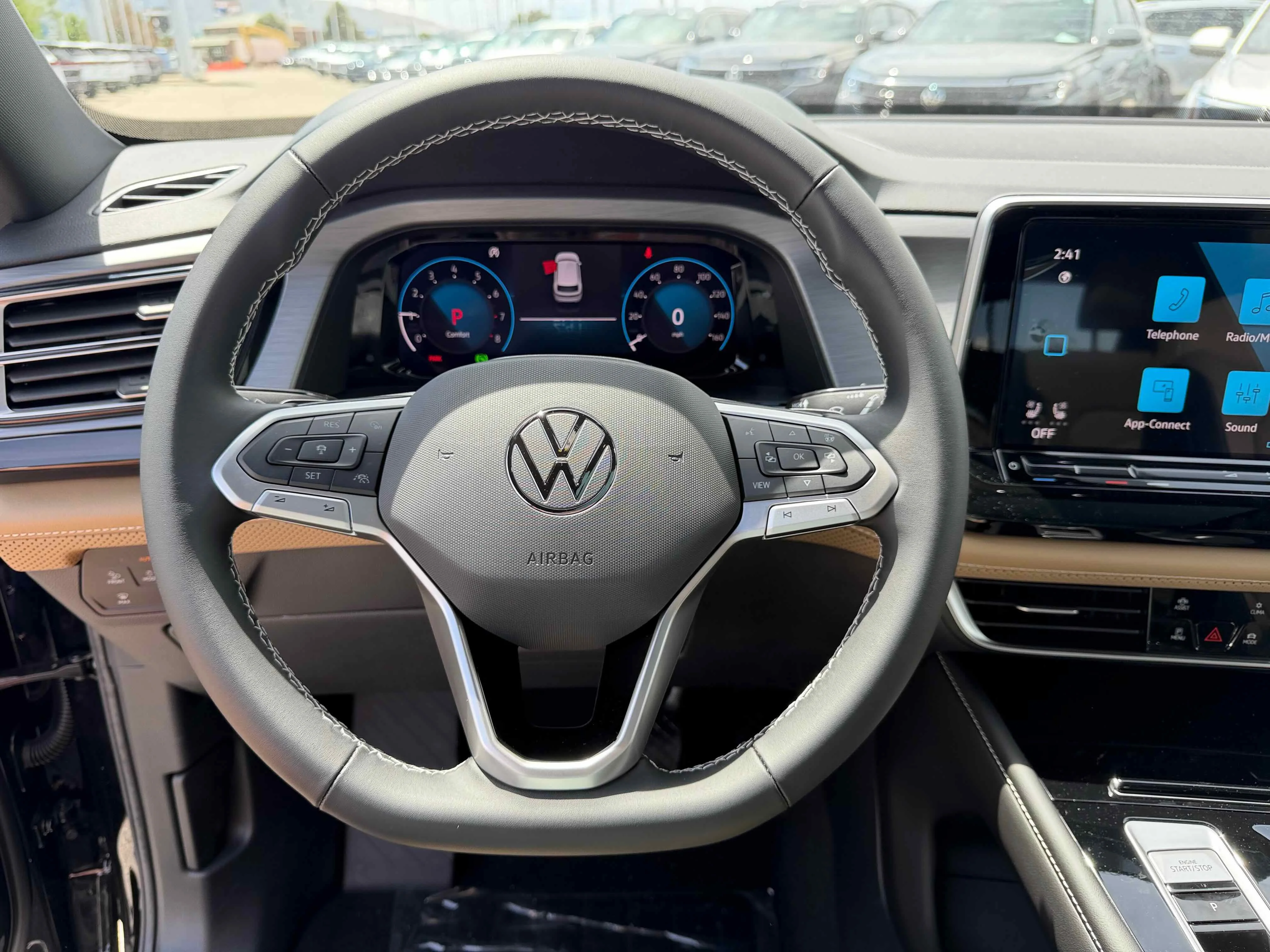 New 2026 Deep Black Volkswagen 2.0T SE w/Technology image 16