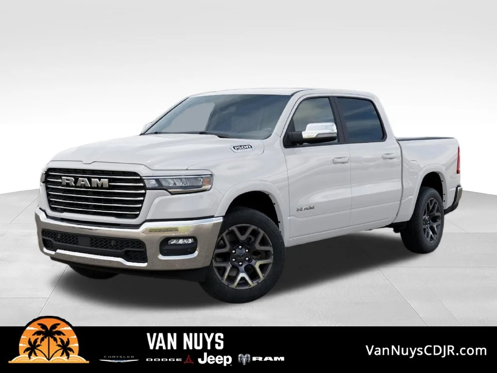 New 2027 White RAM Laramie image 1