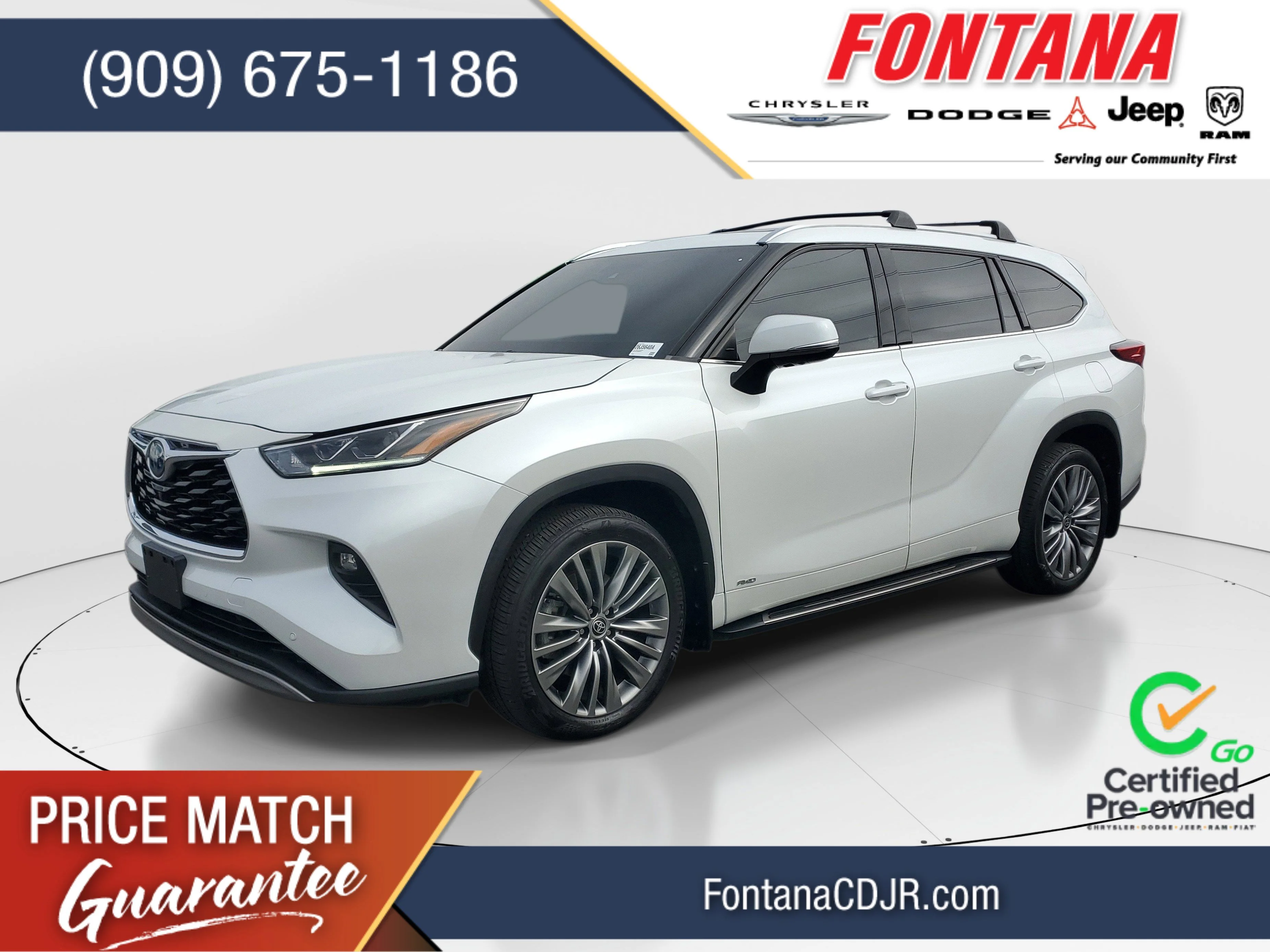 Certified Used 2022 Beige Toyota Platinum image 1