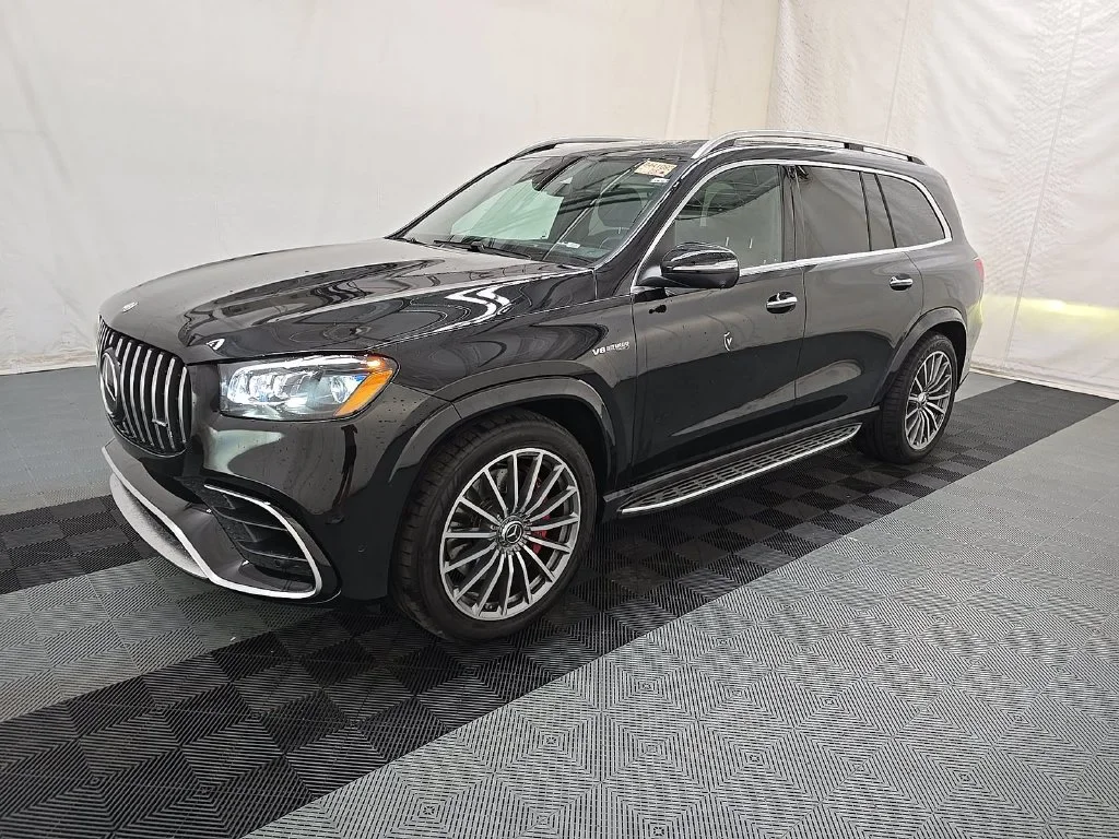 Used 2025 Black Mercedes-Benz GLS 63 AMG® image 1
