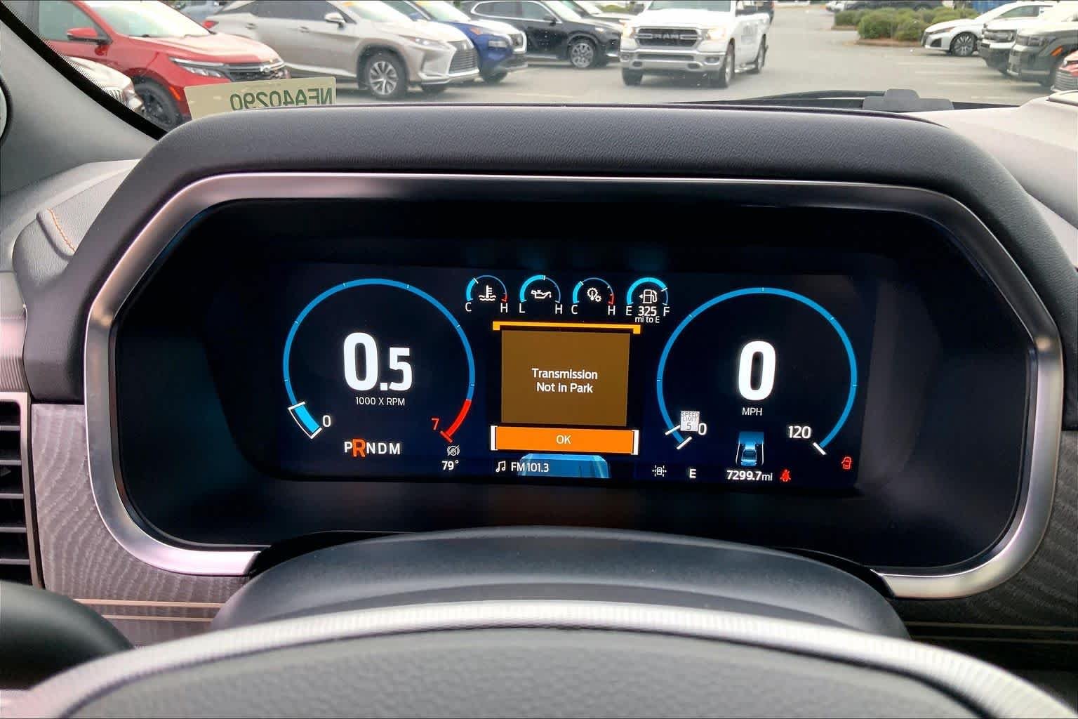Used 2022 Antimatter Blue Metallic Ford Platinum image 25