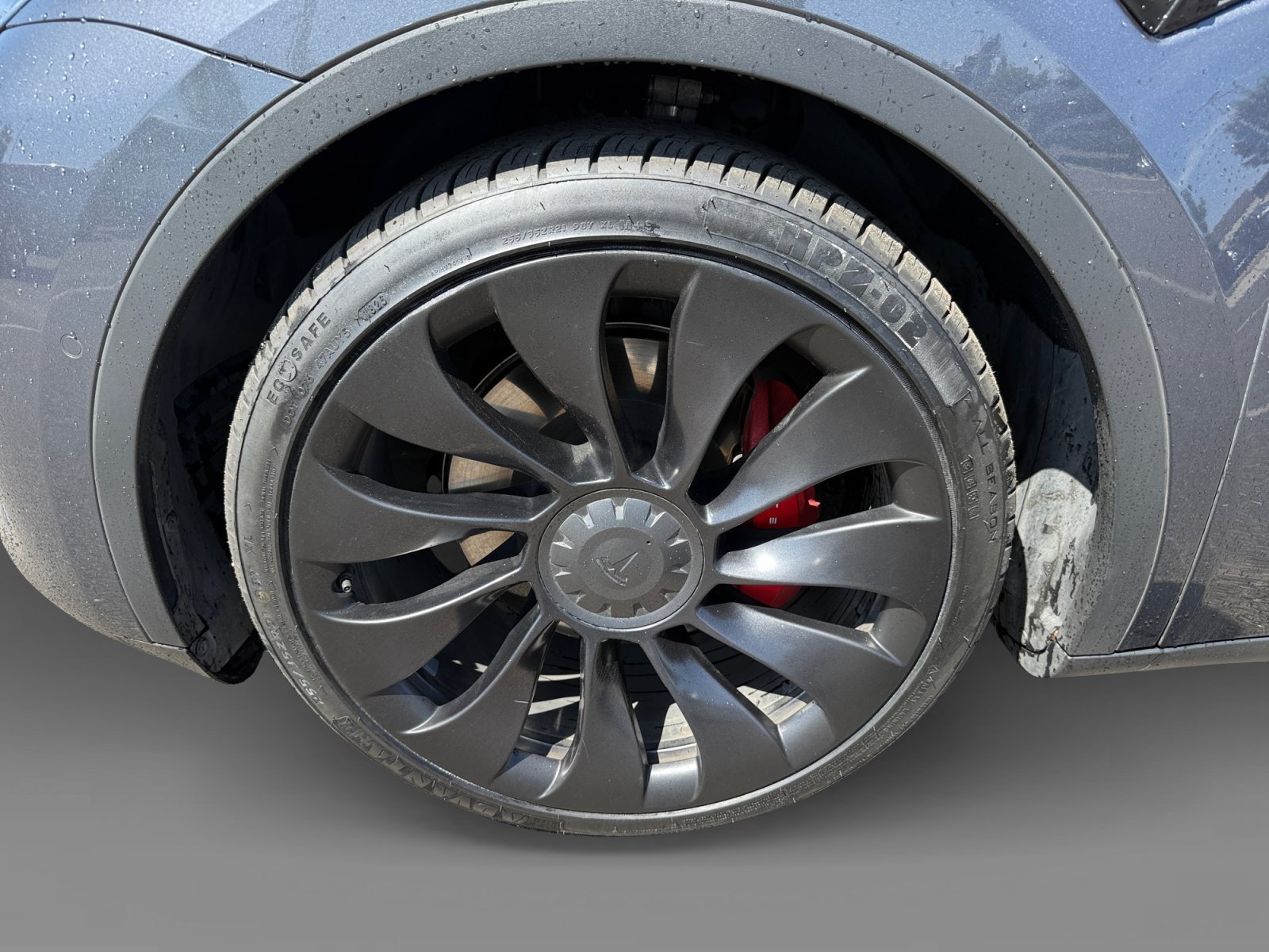 Used 2022 Gray Tesla Performance image 9