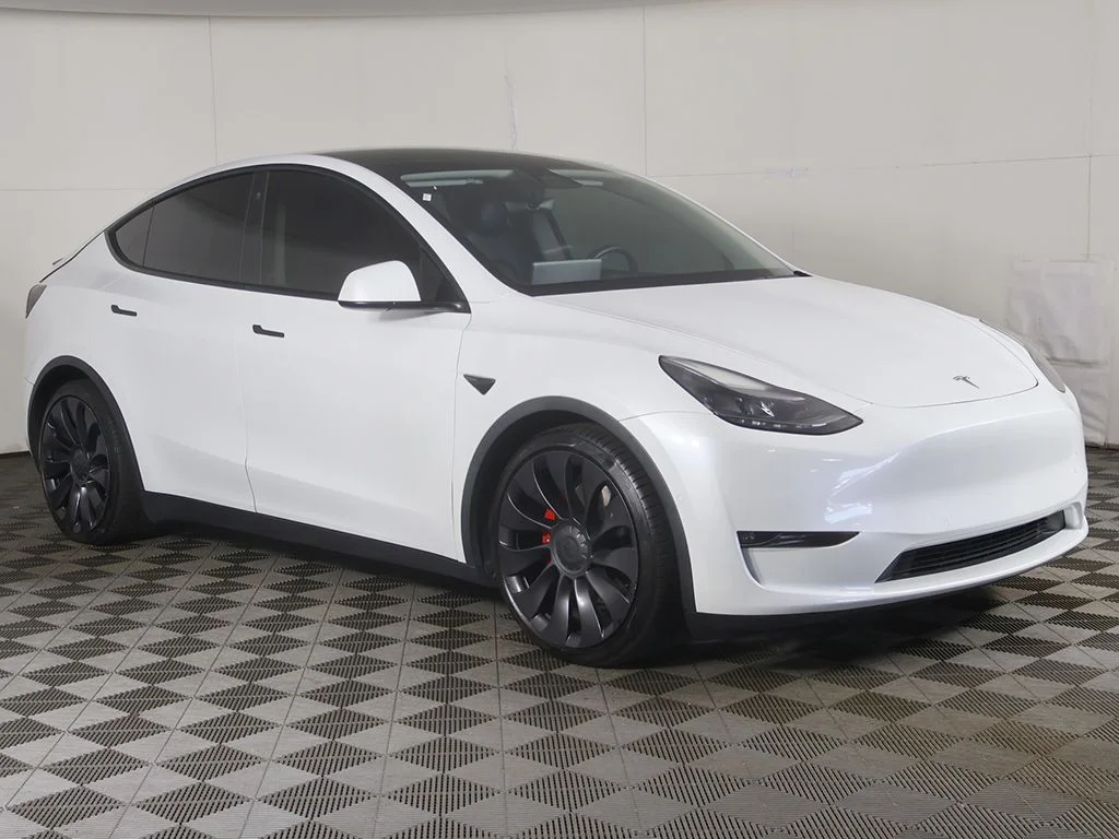 Used 2021 Tesla Model Y Performance with VIN 5YJYGDEF1MF121582 for sale in Bedford, OH