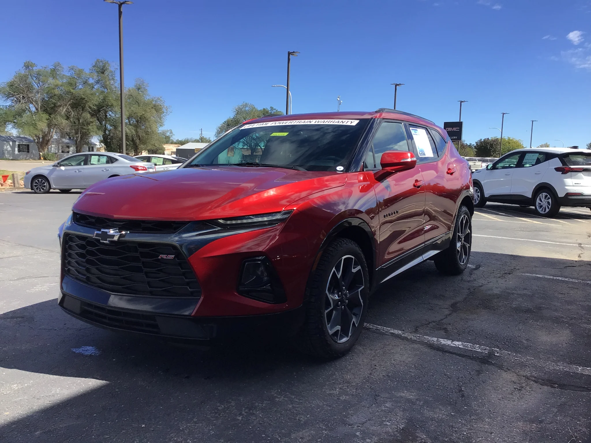 Used 2022 CHERRY RED TINTCOAT Chevrolet RS image 3