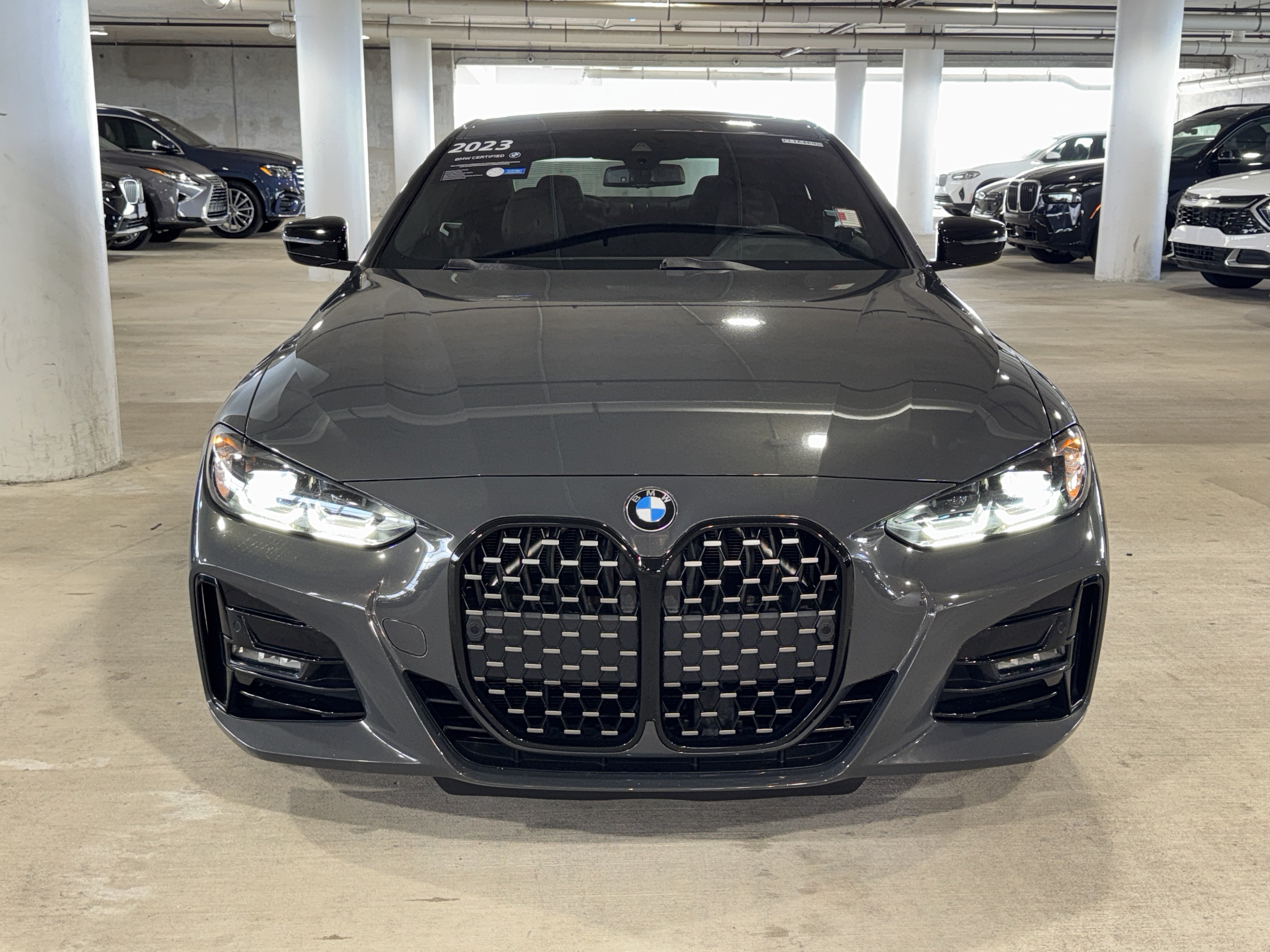 Used 2023 Individual Dravit Grey Metallic BMW 430i image 3