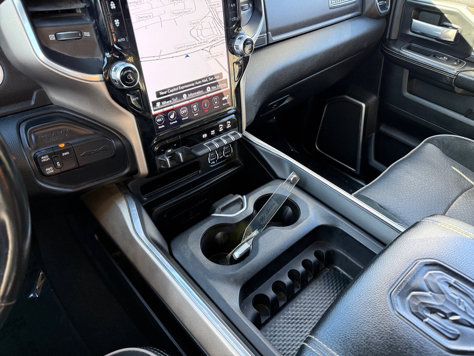 Used 2020 Billet Silver Metallic Ram Laramie image 13