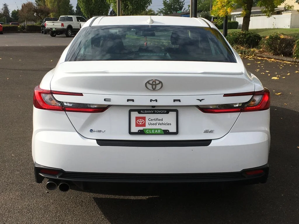 Certified Used 2025 White Toyota SE image 5