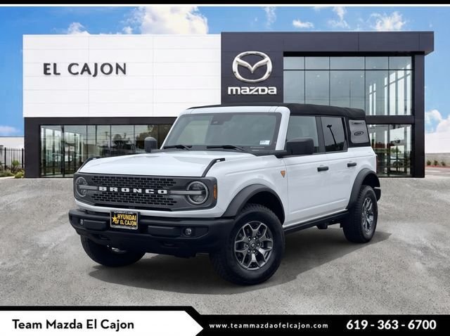 Used 2023 White Ford Badlands image 1