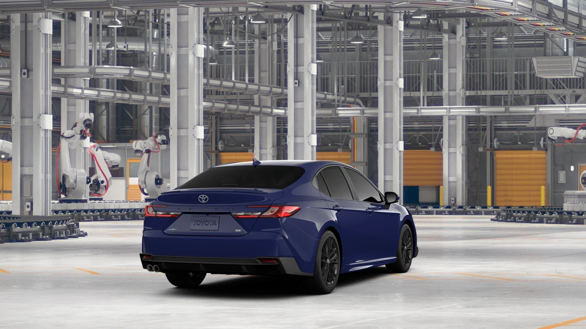 New 2026 Reservoir Blue Toyota SE image 9