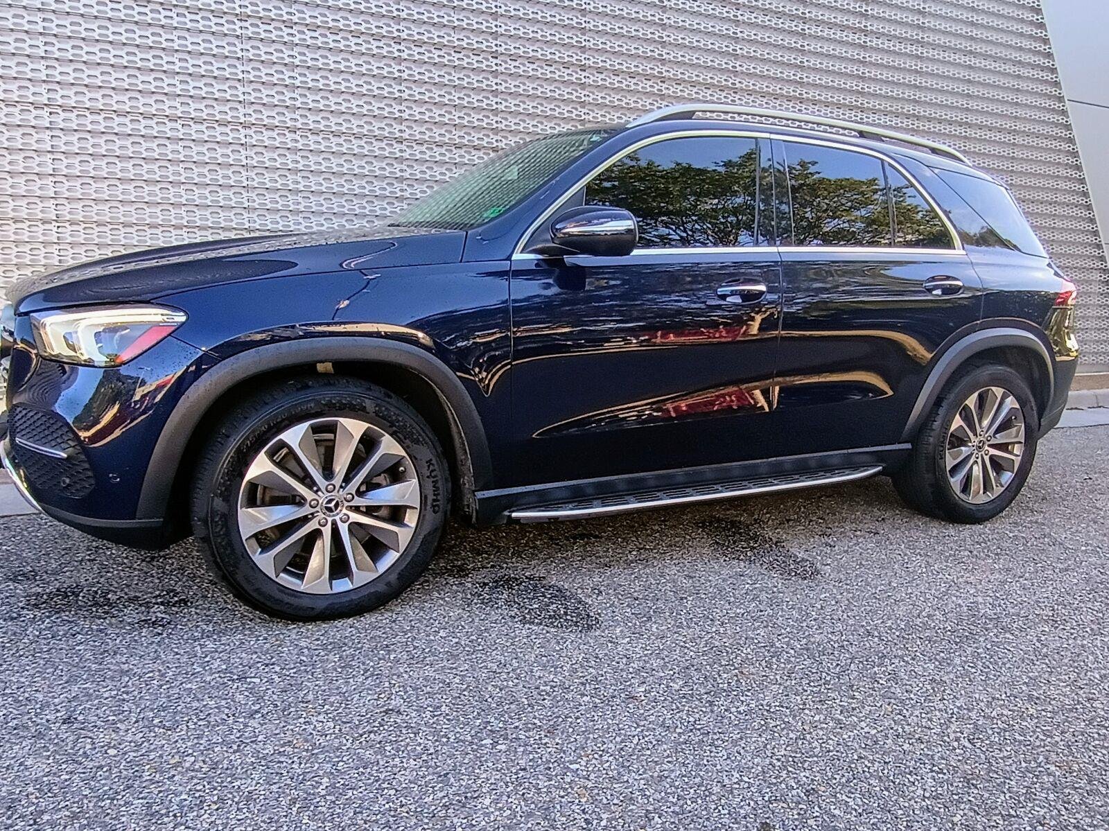 Used 2020 CAVANSITE BLUE Mercedes-Benz GLE 450 image 1