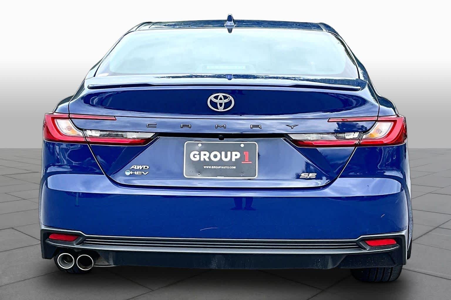 Certified Used 2025 Reservoir Blue Toyota SE image 4