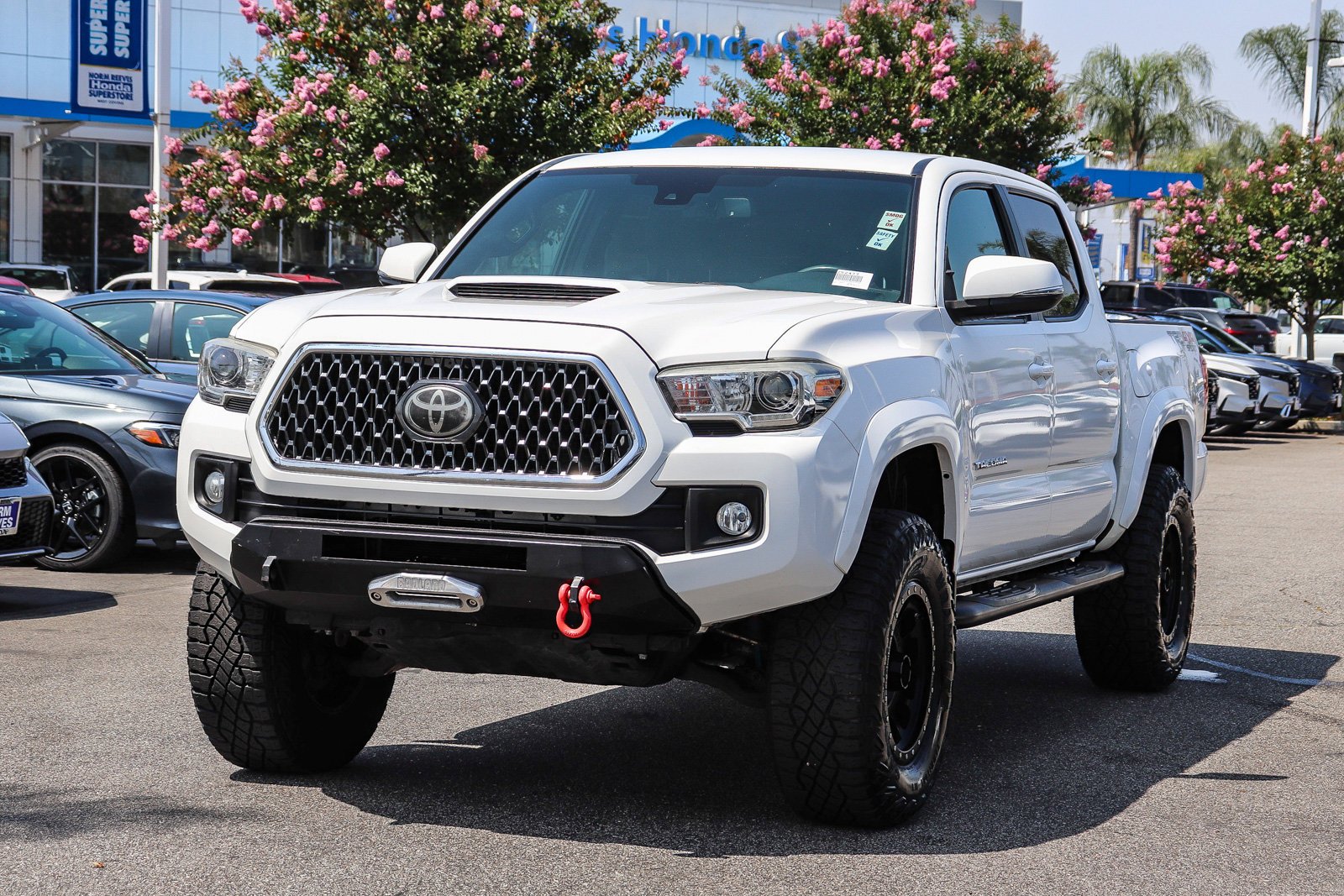 Used 2018 Super White Toyota TRD Sport image 3