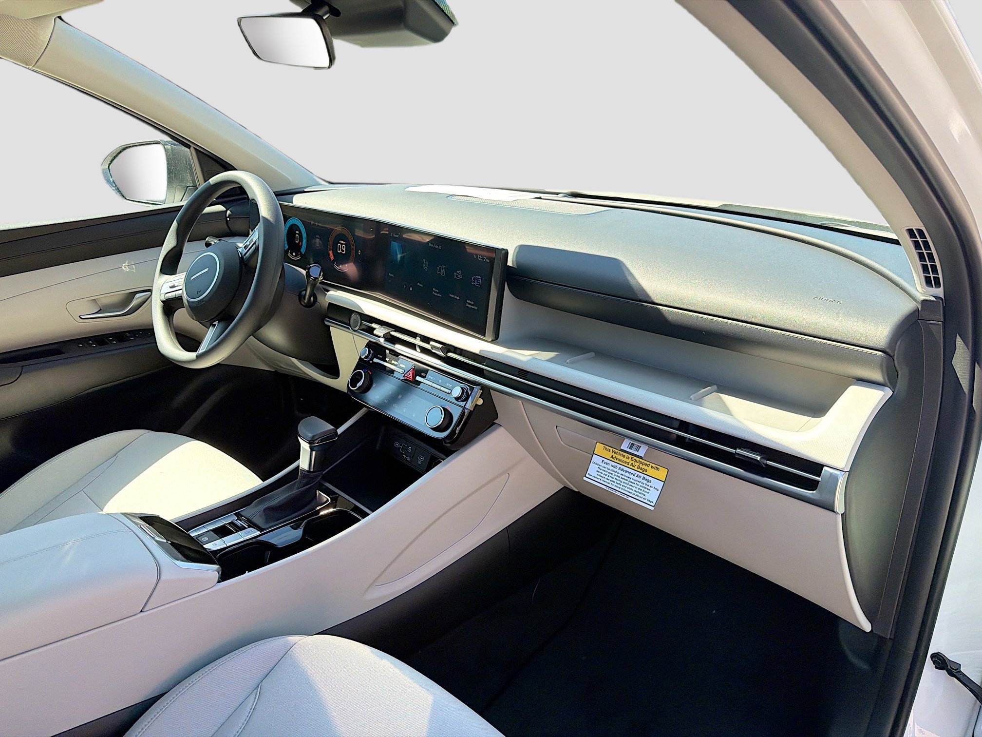 New 2026 Serenity White Pearl Hyundai SEL FWD image 48