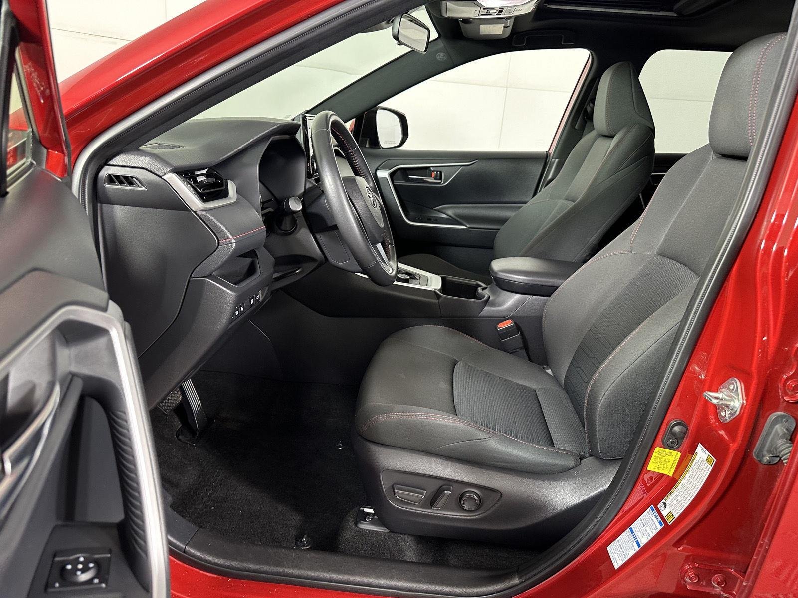 Certified Used 2022 Supersonic Red Toyota SE image 11
