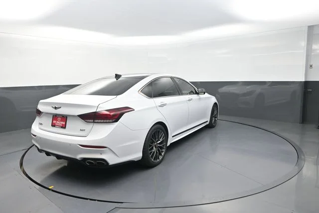 Used 2018 White Genesis 3.3T Sport image 2