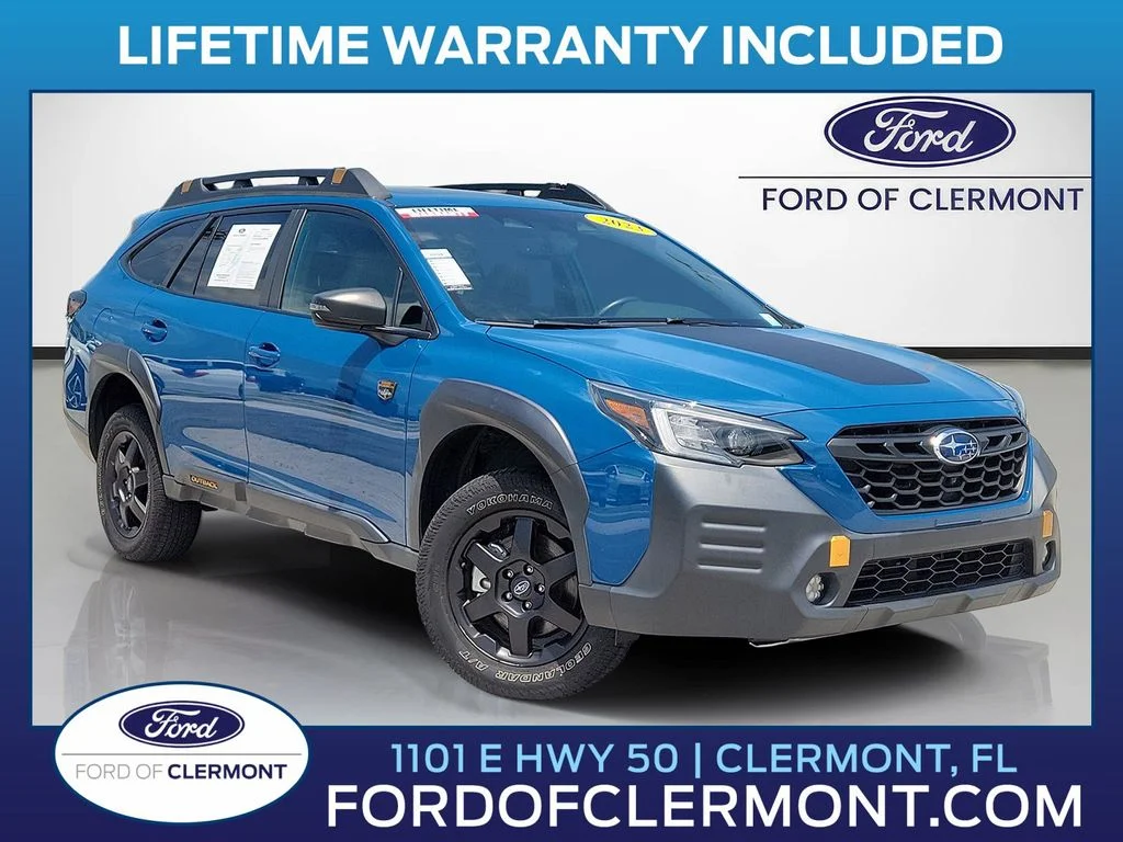 Used 2023 Ice Silver Metallic Subaru Wilderness image 1