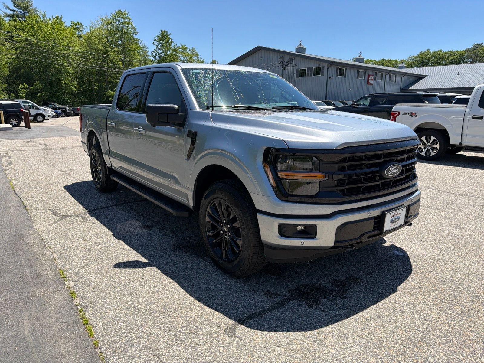 New 2026 Iconic Silver Metallic Ford XLT image 1