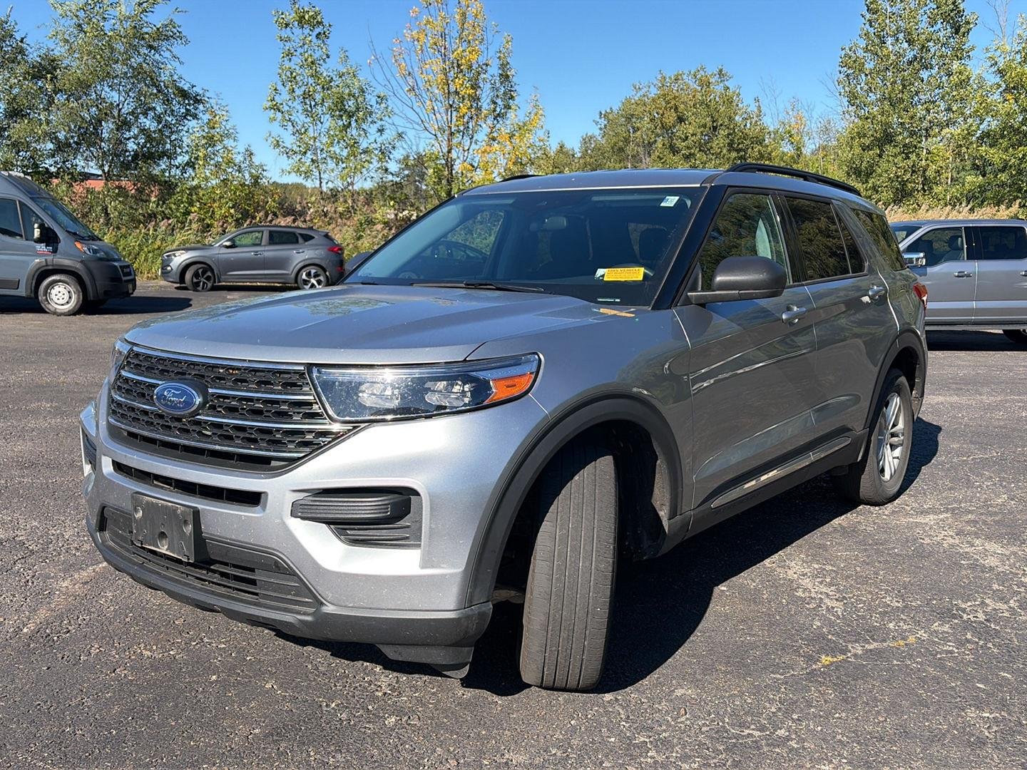 Used 2023 Iconic Silver Ford XLT image 8