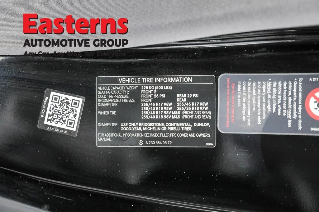 Used 2005 Black Mercedes-Benz SL 500 image 30