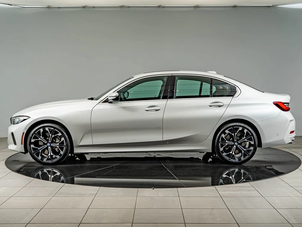 Certified Used 2025 Mineral White Metallic BMW 330i xDrive image 8