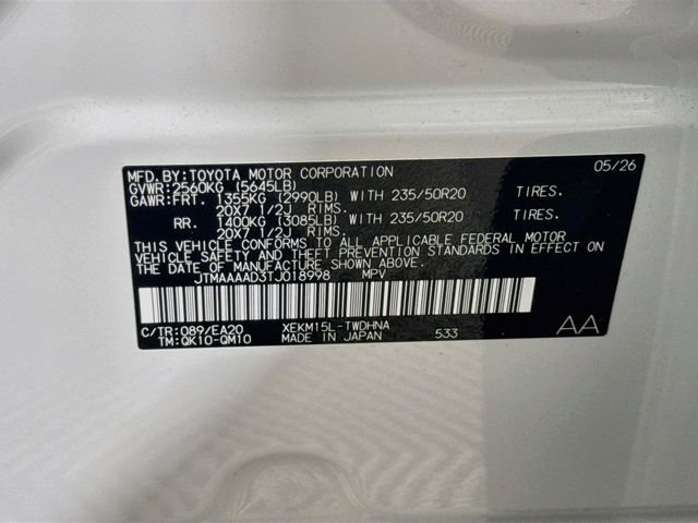 New 2026 Wind Chill Pearl Toyota XSE image 31