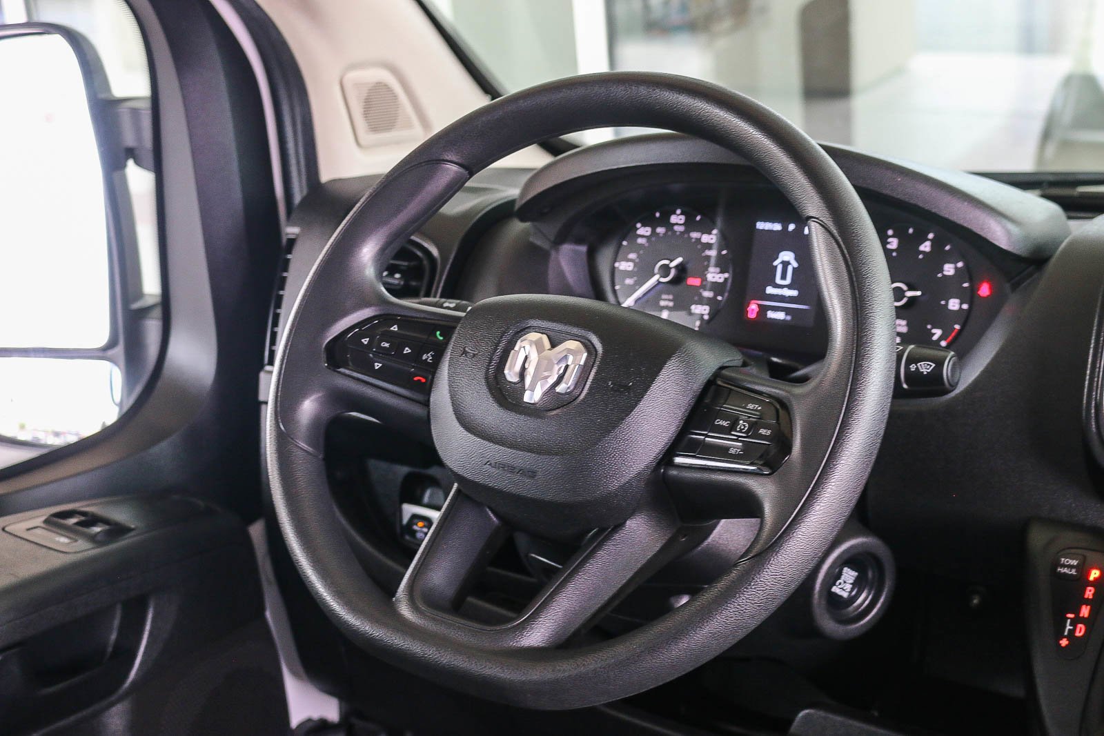 Used 2023 Bright White Clearcoat Ram High Roof image 14